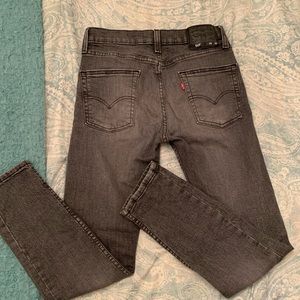 Grey Levi’s 510’s Skinny Jean High Waisted